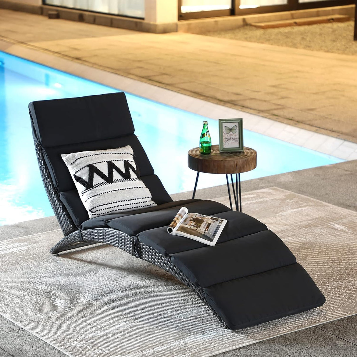 Patio Chaise Outdoor Lounge Chair