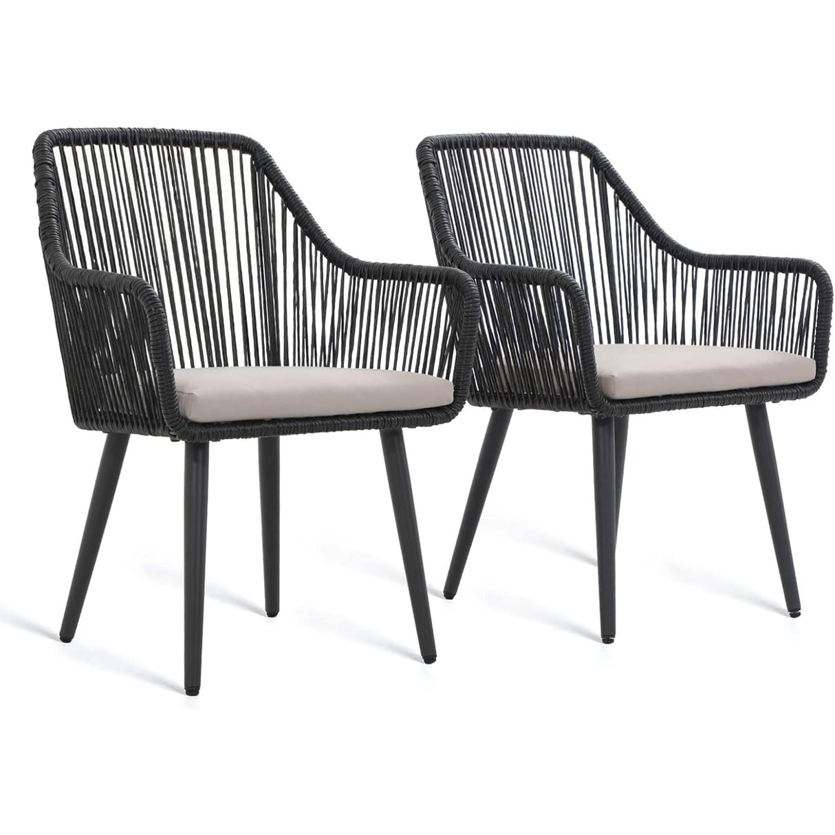 Patio Dining Chairs Set of 2