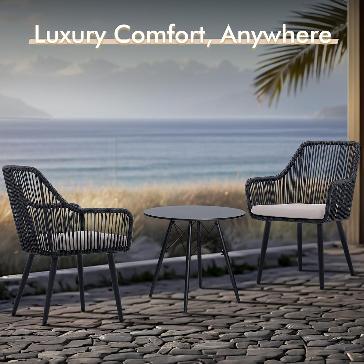 Patio Dining Chairs Set of 2