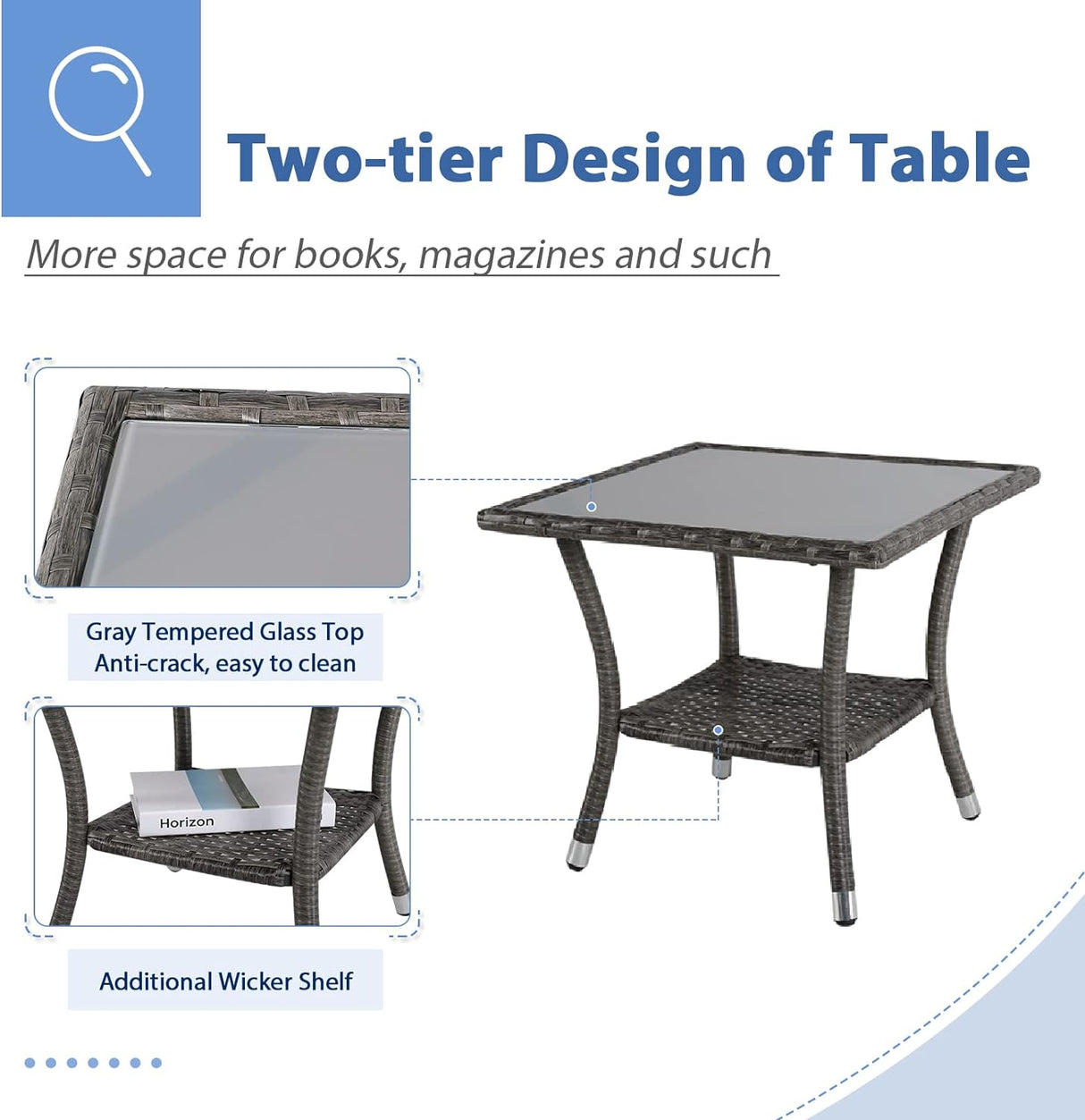 3 Piece Patio Pool Lounge Chairs