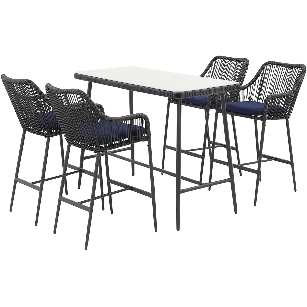JOIVI 5-Piece Patio Bar Set