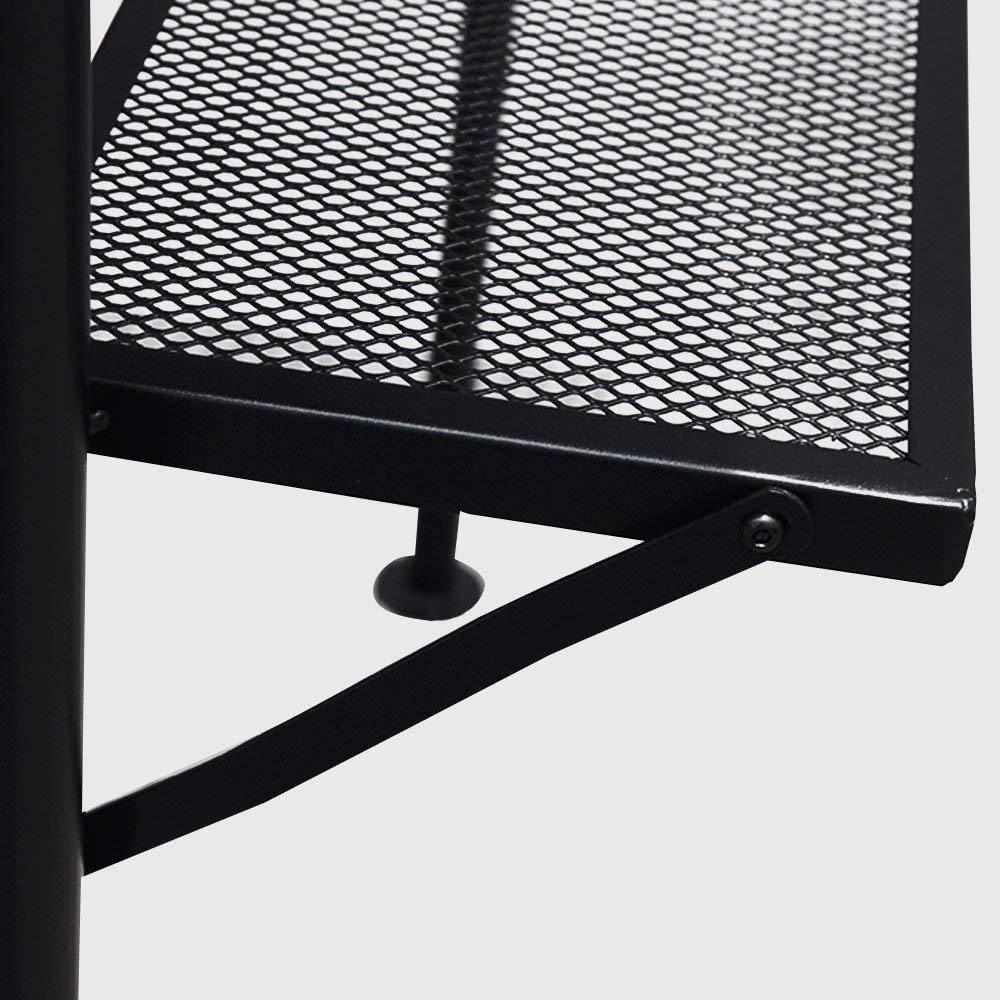 JOIVI 2 PCS Outdoor Patio Ottoman with Thick Cushions,Brown - JOIVI