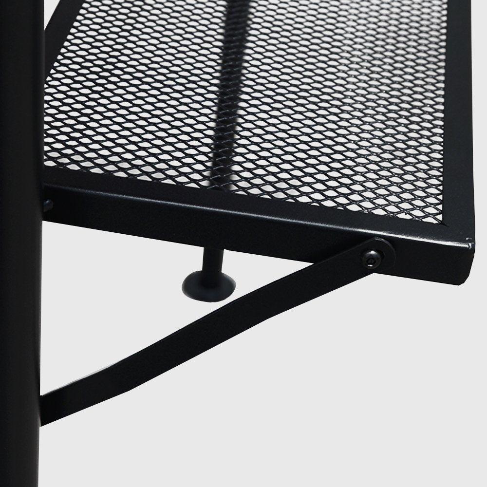 JOIVI 2 PCS Outdoor Patio Ottoman with Thick Cushions,Brown - JOIVI