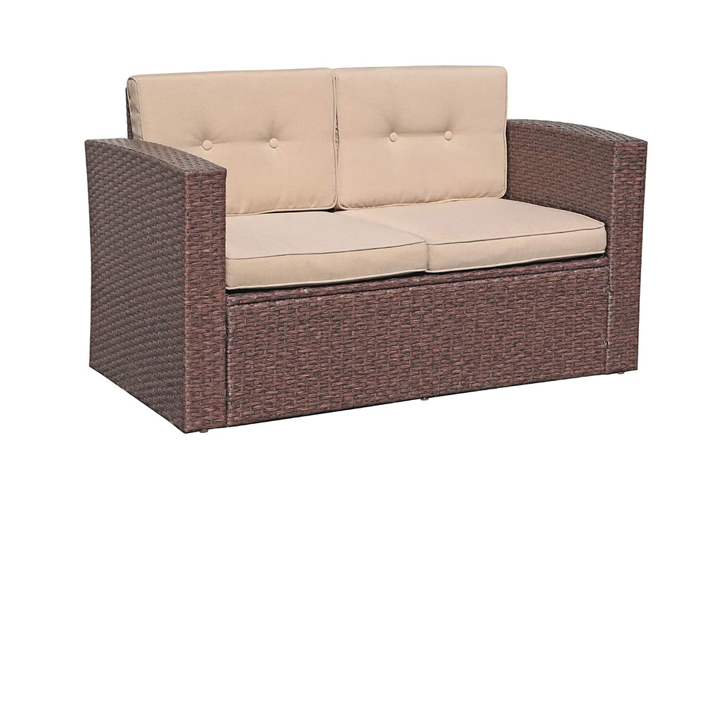 Outdoor Wicker Loveseat