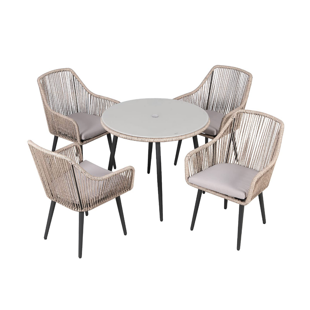 JOIVI 5 Piece Outdoor Dining Set