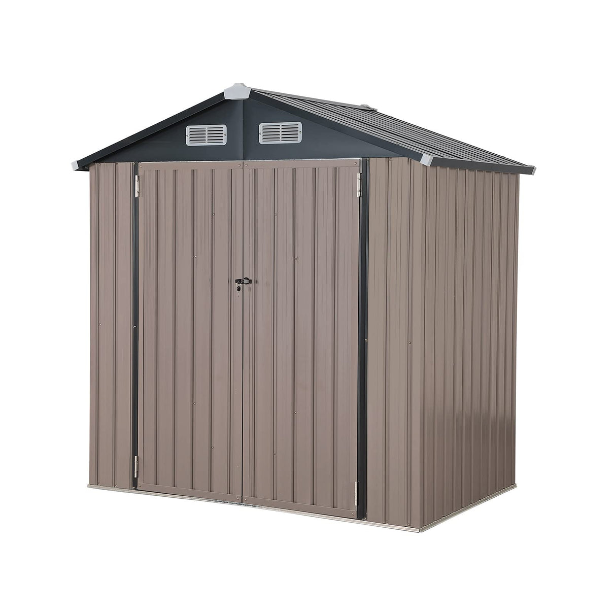 6' x 4' Outdoor Storage Shed,Small Bike Storage for Backyard