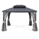 10' X 12' Hardtop Gazebo with Aluminum Frame