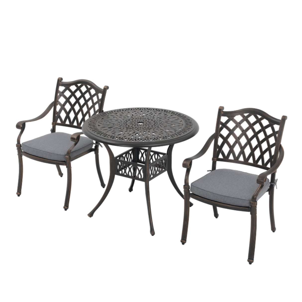 3 Piece Patio Furniture Dining Set