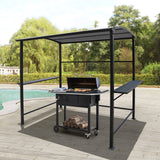 Grill Gazebo 8FT x 4.6FT Outdoor Gazebo Patio Gazebo Canopy Grill BBQ