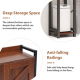 JOIVI Over The Toilet Storage Cabinet, Over Toilet Bathroom Organizer with Adjustable Shelf and Double Doors