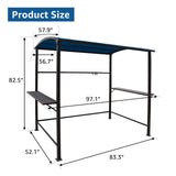 Grill Gazebo 8FT x 4.6FT Outdoor Gazebo Patio Gazebo Canopy Grill BBQ