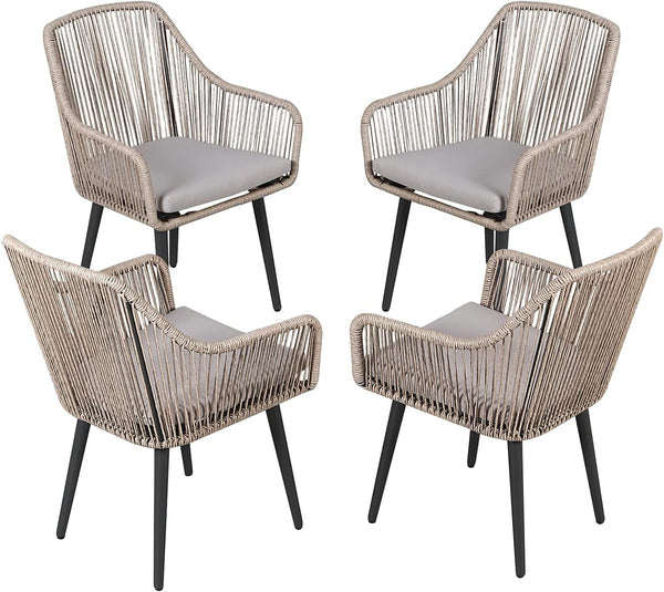Outdoor Patio Dining Chairs Set