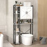 JOIVI Over The Toilet Storage Cabinet, Over Toilet Bathroom Organizer with Adjustable Shelf and Double Doors