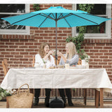 JOIVI 2 PCS Outdoor Patio Ottoman with Thick Cushions,Brown - JOIVI