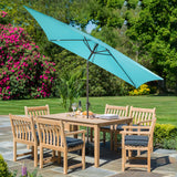 JOIVI 2 PCS Outdoor Patio Ottoman with Thick Cushions,Brown - JOIVI