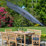 JOIVI 2 PCS Outdoor Patio Ottoman with Thick Cushions,Brown - JOIVI