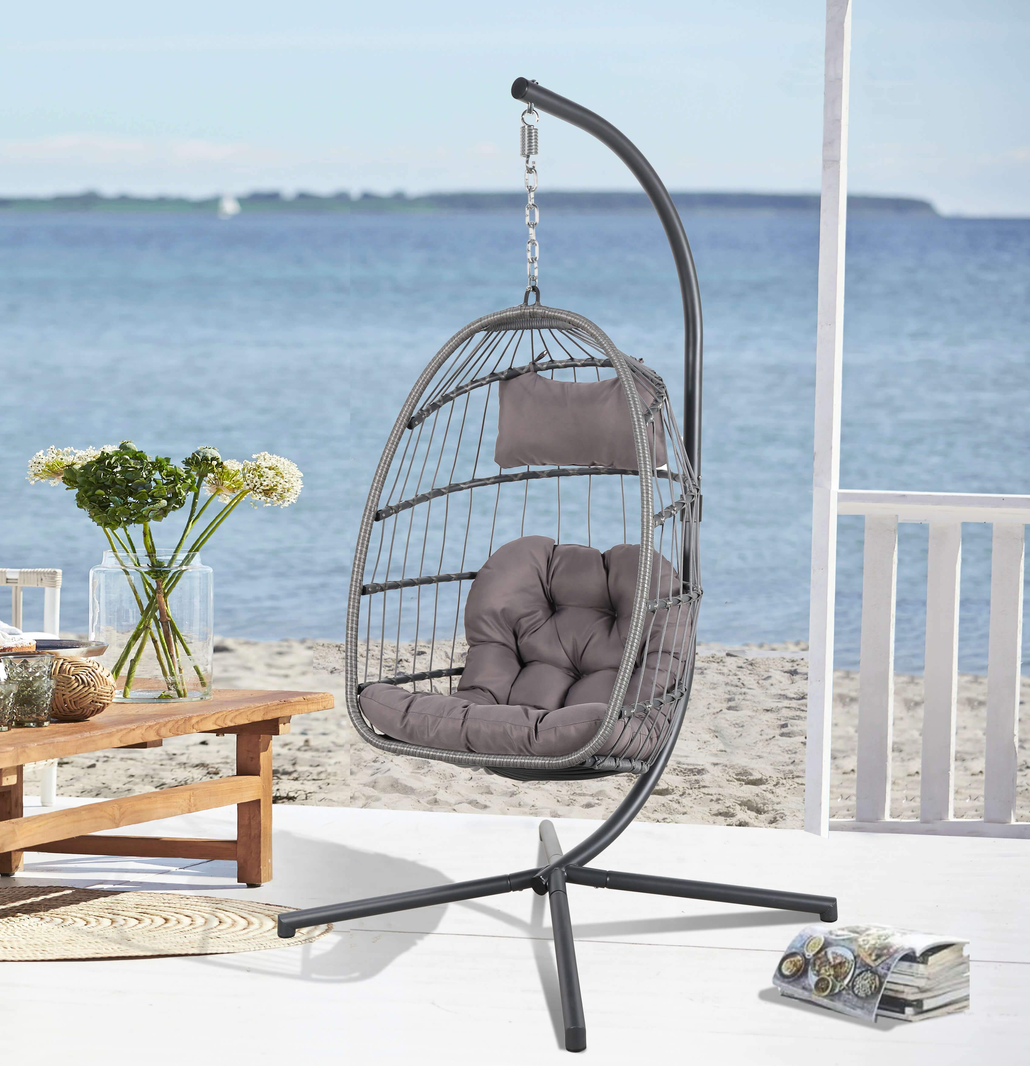 Indoor outdoor swing chair best sale