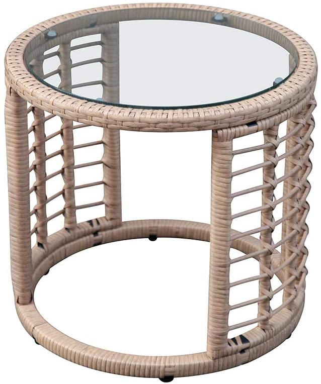 Wicker Round Coffee Table