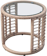 Wicker Round Coffee Table