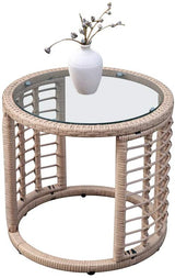 Wicker Round Coffee Table