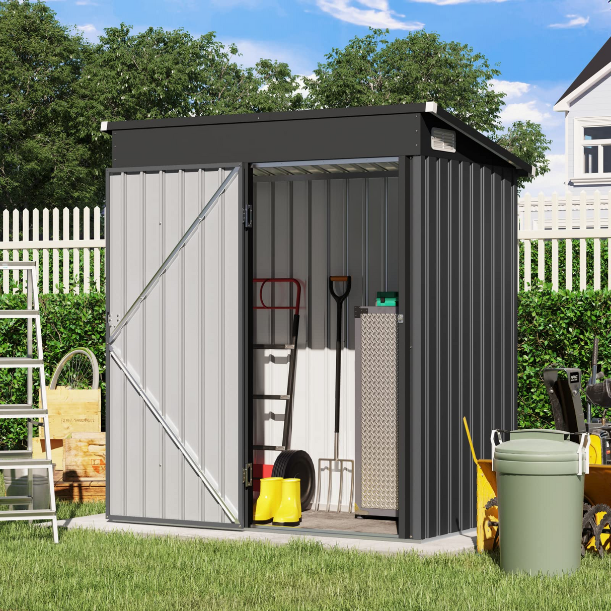 5'x3' Outdoor Storage Shed